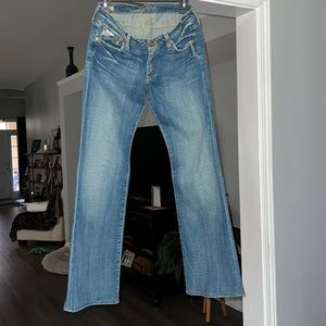 Big star boot cut jeans